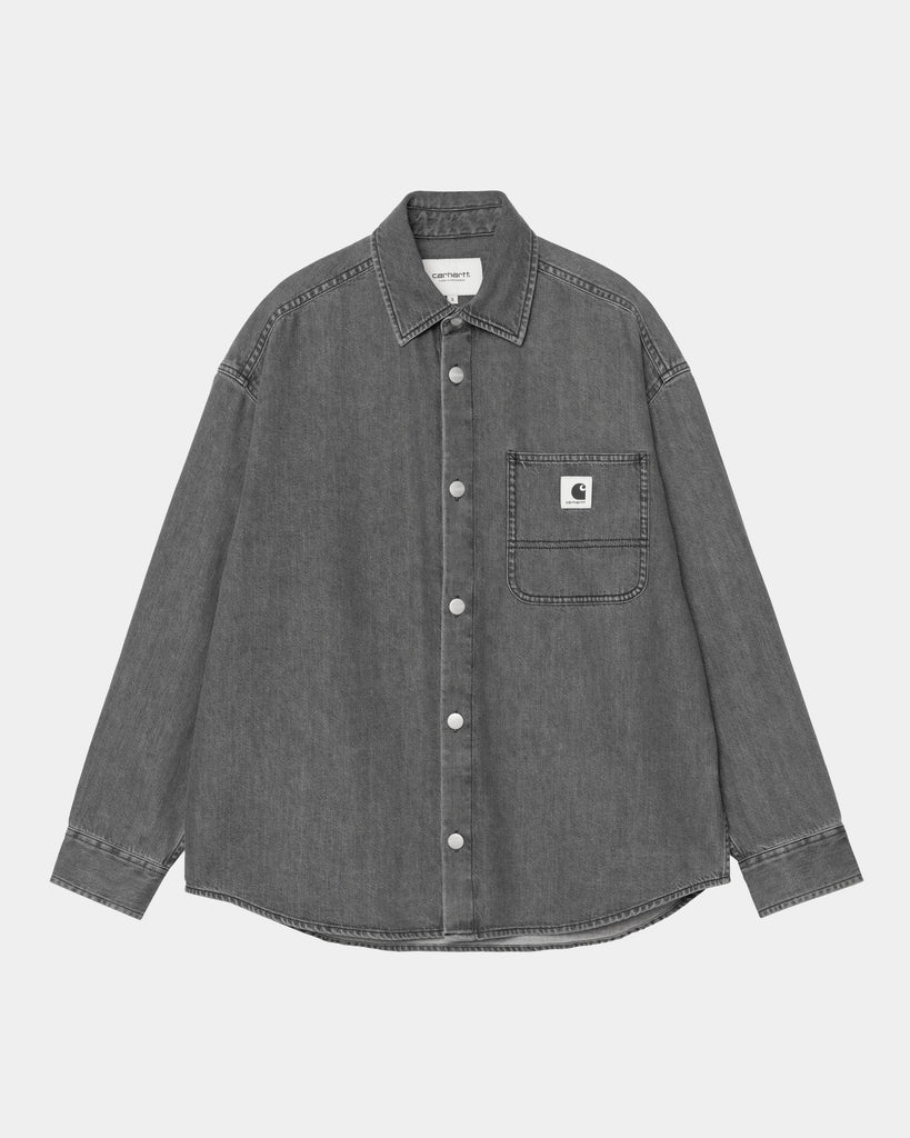 carhartt work in progress Carhartt WIP Women’s Marly Shirt | Black (bleached)