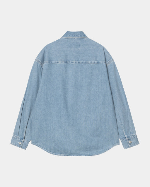 Carhartt Work In Progress Carhartt WIP Women’s Marly Shirt | Blue (bleached)