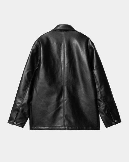 Carhartt Work In Progress Carhartt WIP Women’s Michigan Jacket - PU Leather | Black