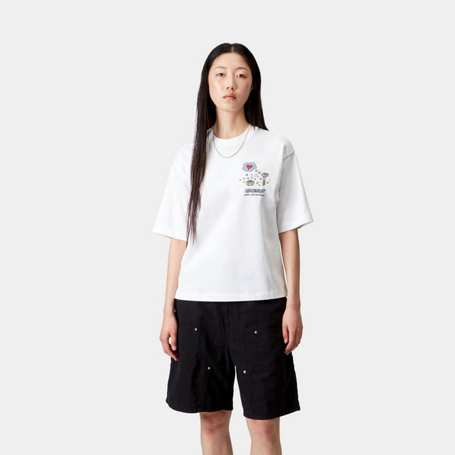 Carhartt Work In Progress Carhartt WIP Women’s Office Supplies T-Shirt | White