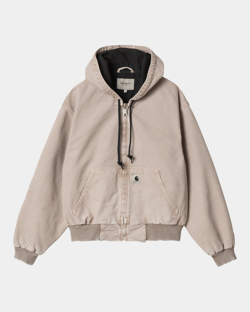 carhartt work in progress Carhartt WIP Women’s OG Active Jacket (Spring) - Stone Canvas | Dusky Beige