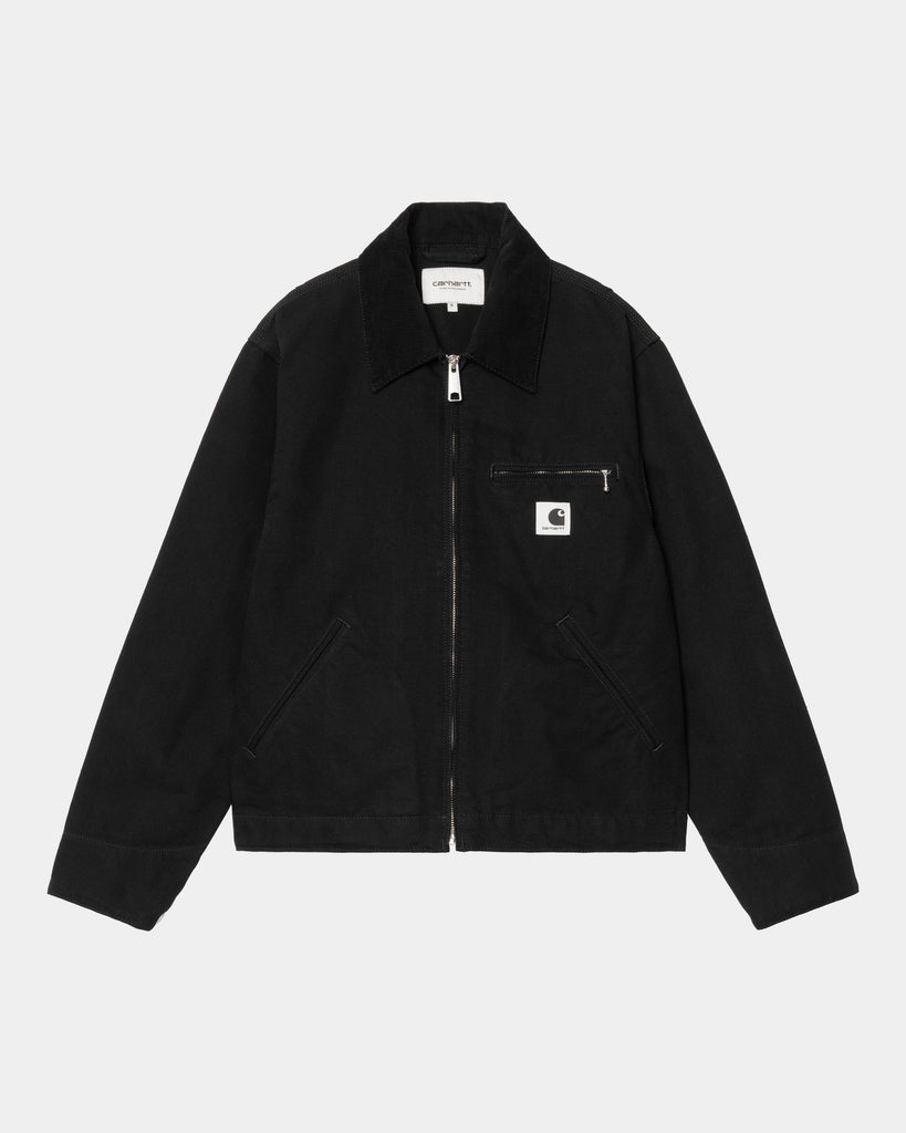 carhartt work in progress Carhartt WIP Women’s OG Detroit Jacket | Black / Black