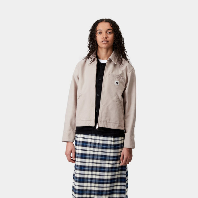 Carhartt Work In Progress Carhartt WIP Women’s OG Detroit Jacket | Dusky Beige / Dusky Beige (stone Canvas)