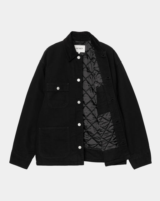 Carhartt Work In Progress Carhartt WIP Women's OG Michigan Chore Coat (Winter) | Black / Black