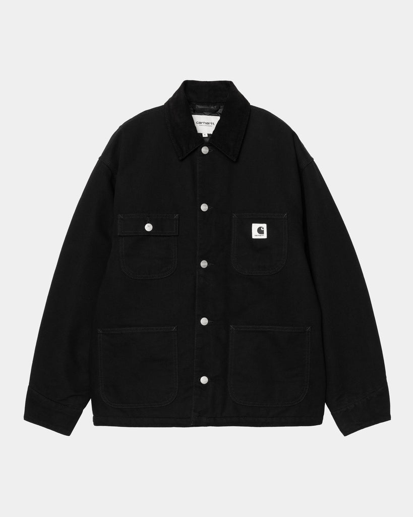 carhartt work in progress Carhartt WIP Women's OG Michigan Chore Coat (Winter) | Black / Black
