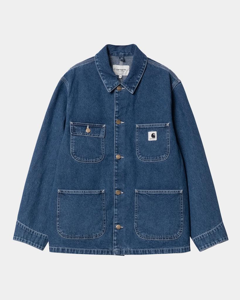 carhartt work in progress Carhartt WIP Women's OG Michigan Coat (Spring) - Denim | Blue (stone washed)