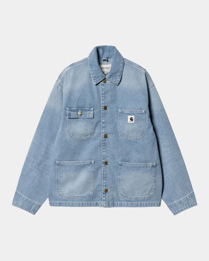 carhartt work in progress Carhartt WIP Women's OG Michigan Coat (Spring) - Denim | Blue (light true washed)