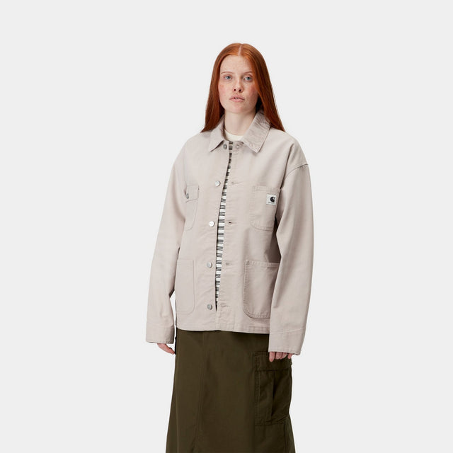 Carhartt Work In Progress Carhartt WIP Women’s OG Michigan Coat (Spring) - Stone Canvas | Dusky Beige / Dusky Beige