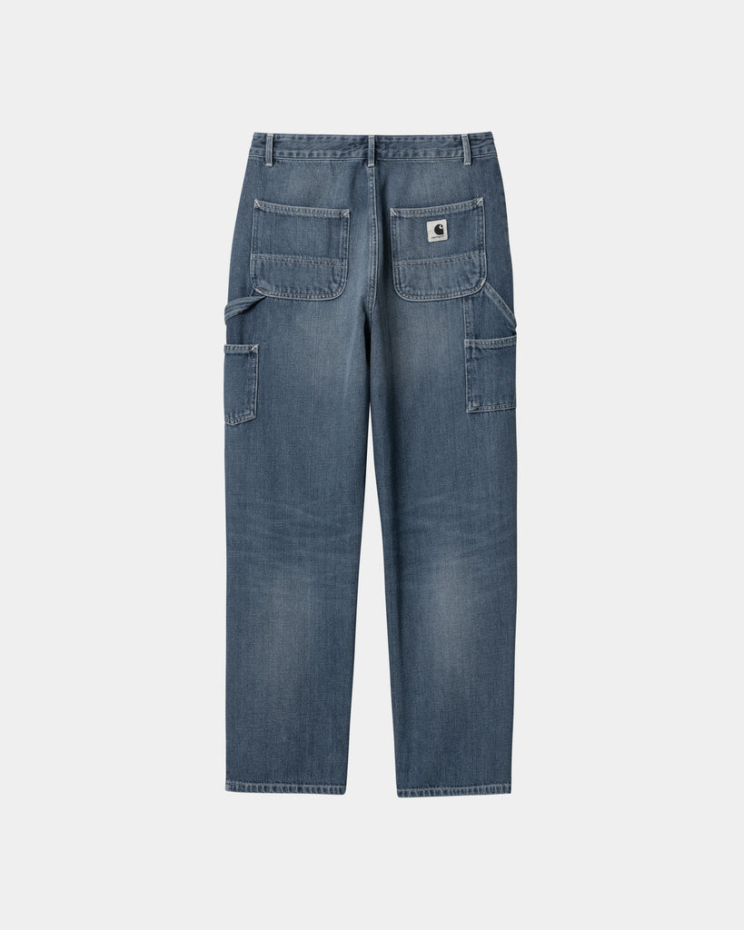 carhartt work in progress Carhartt WIP Women’s Pierce Pant Straight - Denim | Blue (dark used wash)