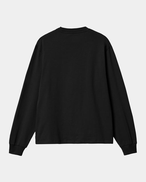 Carhartt Work In Progress Carhartt WIP Women's Pocket Long Sleeve T-Shirt | Black