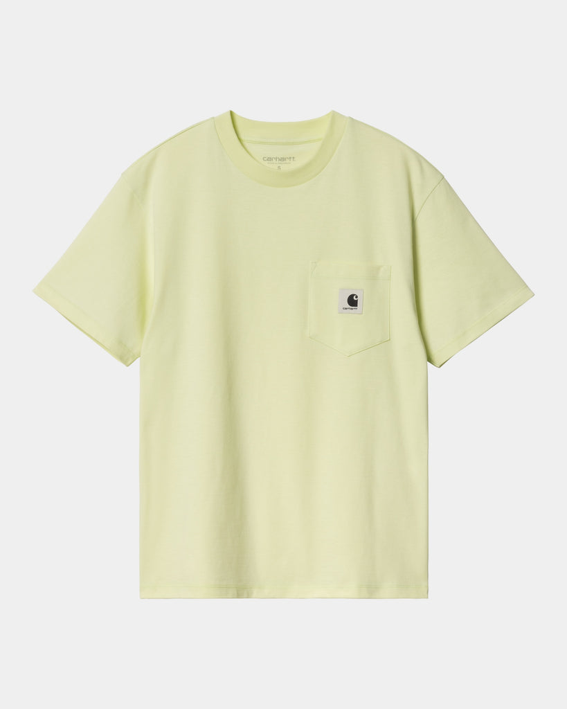 carhartt work in progress Carhartt WIP Women’s Pocket T-Shirt | Air Green