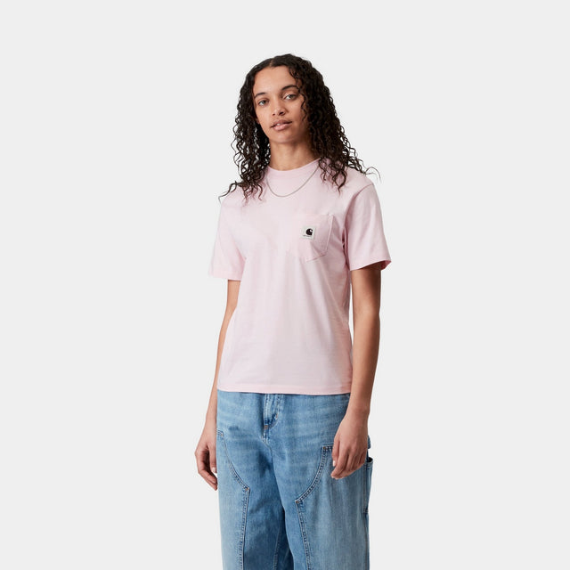 Carhartt Work In Progress Carhartt WIP Women’s Pocket T-Shirt | Air Pink