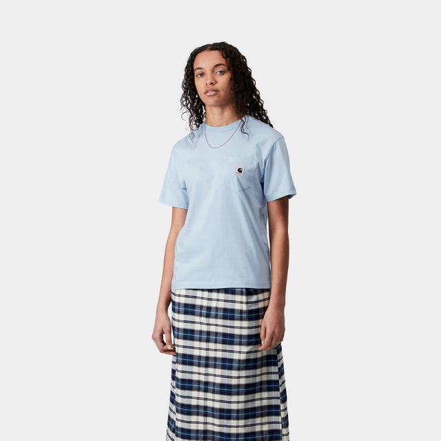 Carhartt Work In Progress Carhartt WIP Women’s Pocket T-Shirt | Air Sky