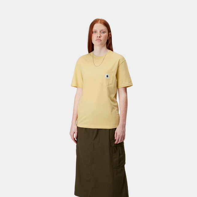 Carhartt Work In Progress Carhartt WIP Women’s Pocket T-Shirt | Air Yellow