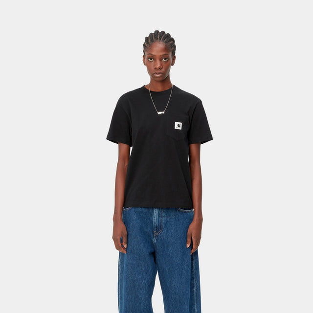 Carhartt Work In Progress Carhartt WIP Women's Pocket T-Shirt | Black