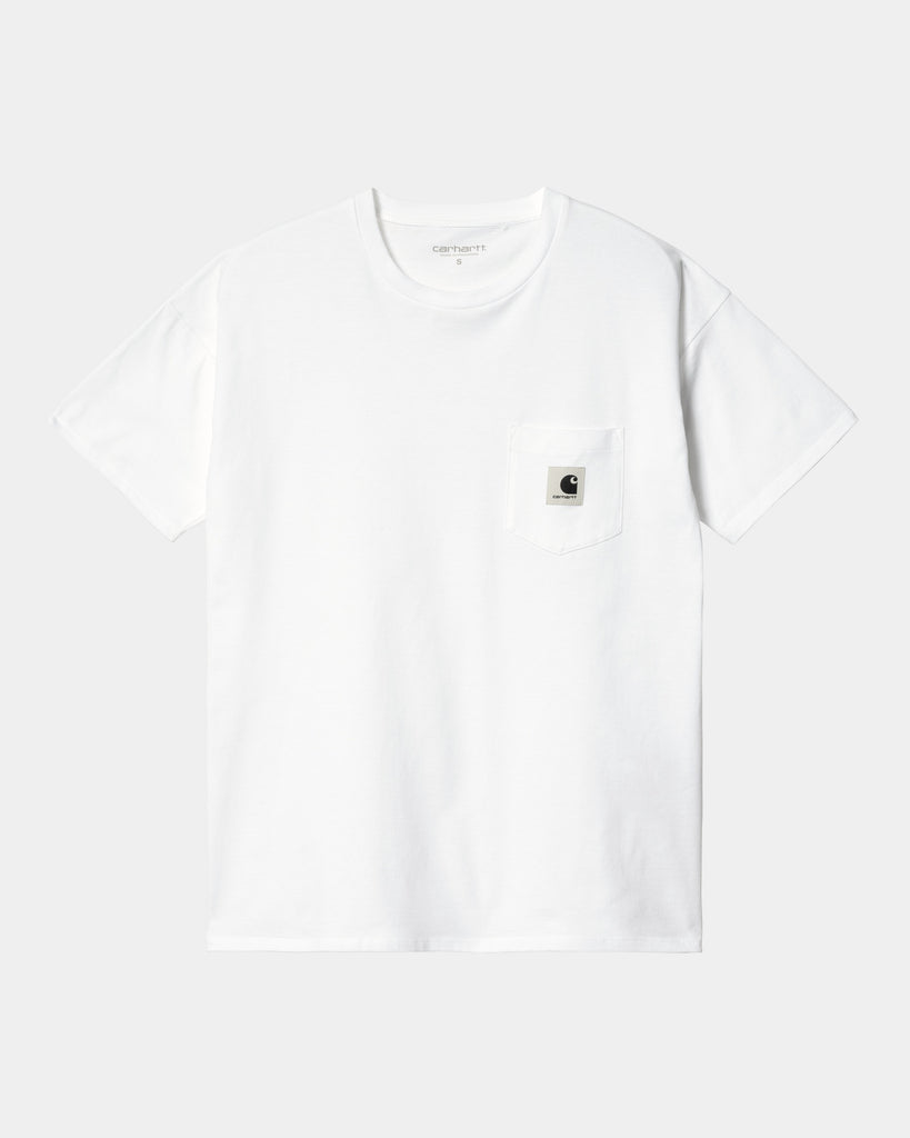 carhartt work in progress Carhartt WIP Women's Pocket T-Shirt | White