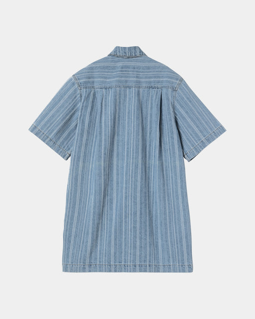 Carhartt Work In Progress Carhartt WIP Women’s Rylan Stripe Dress | Blue (stone Bleached)