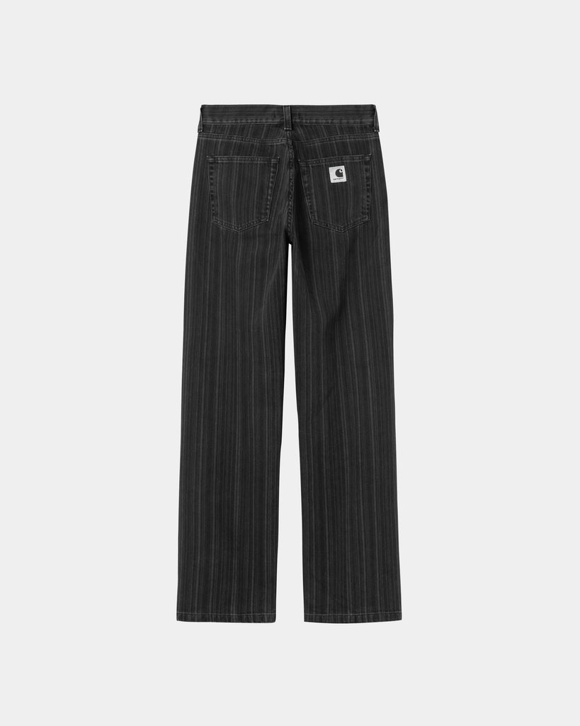 carhartt work in progress Carhartt WIP Women’s Rylan Stripe Pant | Black (stone washed)