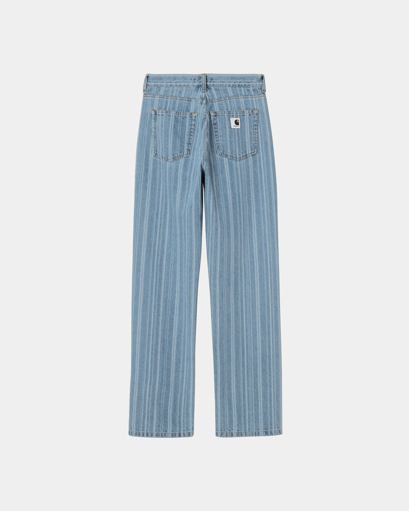 carhartt work in progress Carhartt WIP Women’s Rylan Stripe Pant | Blue (stone bleached)