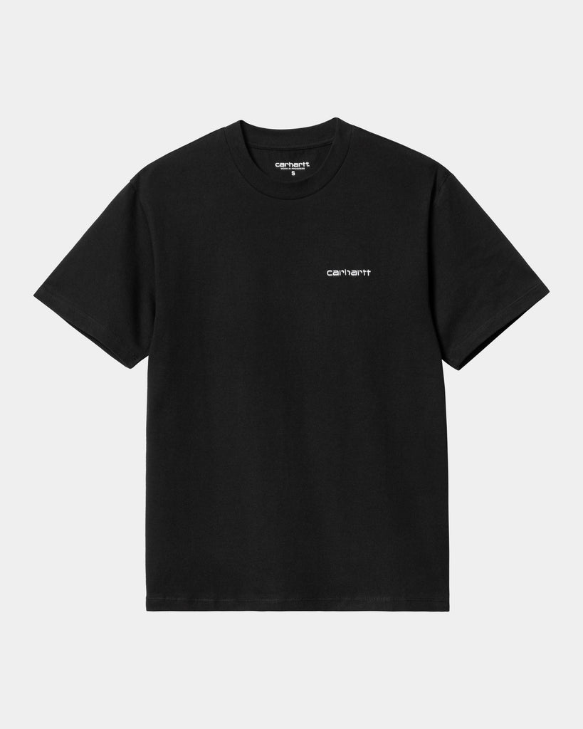 carhartt work in progress Carhartt WIP Women's Script Embroidery T-Shirt | Black