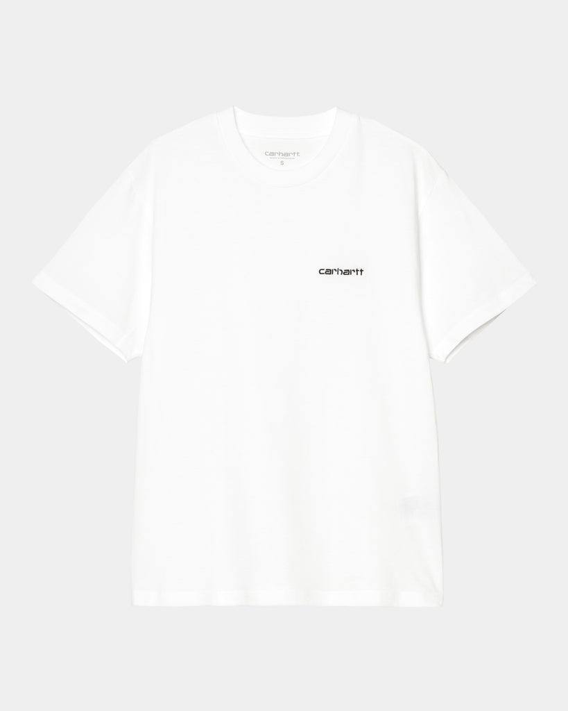 carhartt work in progress Carhartt WIP Women's Script Embroidery T-Shirt | White