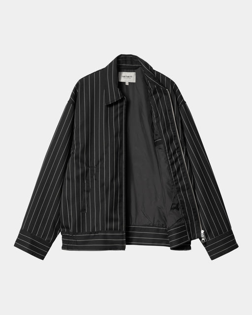 Carhartt Work In Progress Carhartt WIP Women’s Seaton Stripe Jacket | Black / Wax