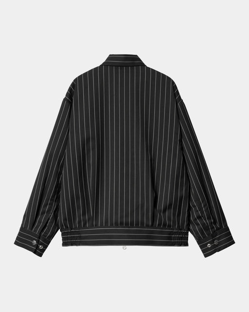 Carhartt Work In Progress Carhartt WIP Women’s Seaton Stripe Jacket | Black / Wax