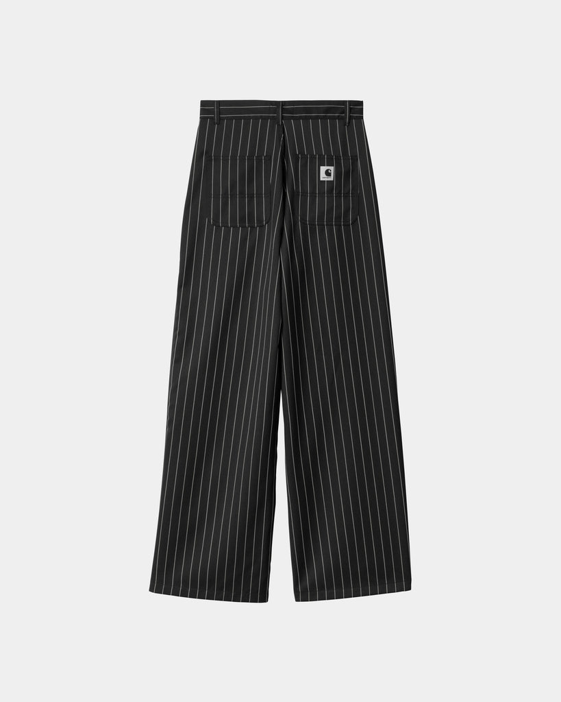 carhartt work in progress Carhartt WIP Women’s Seaton Stripe Pant | Black / Wax