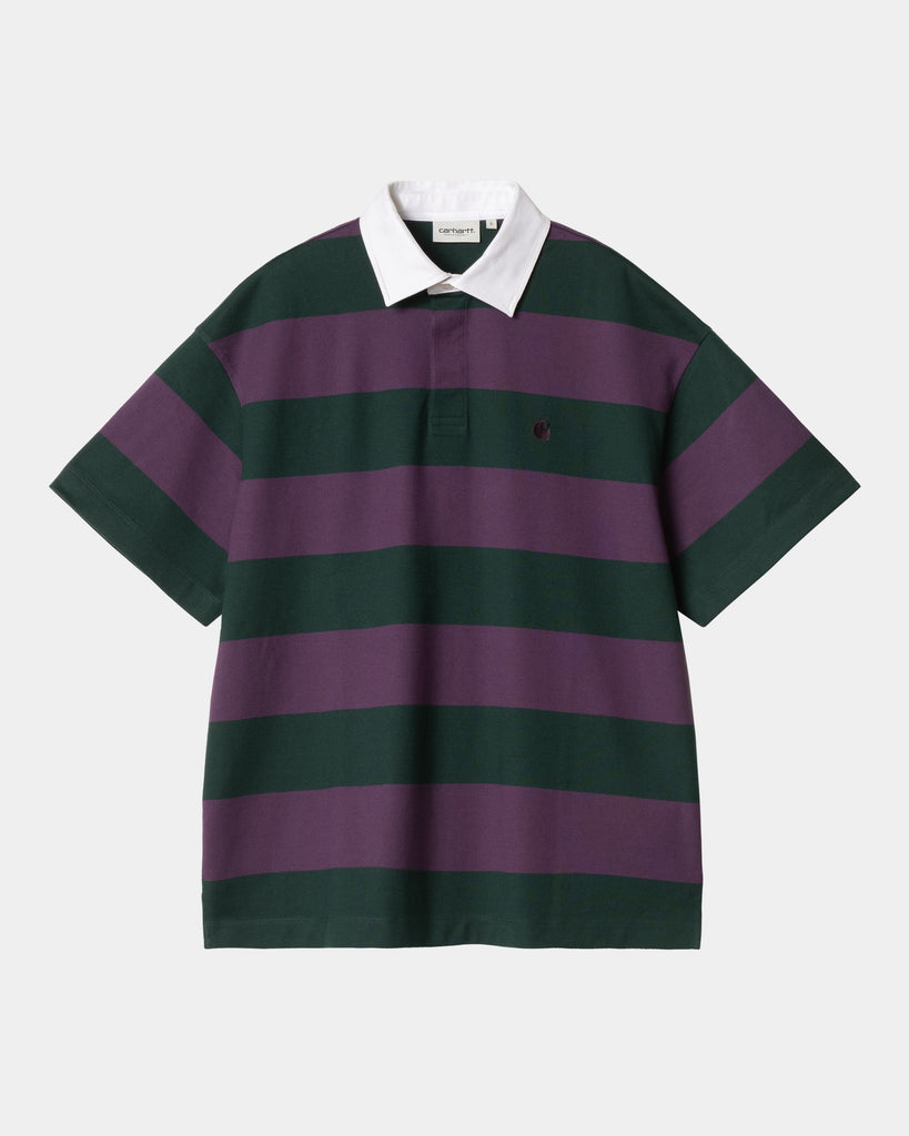 carhartt work in progress Carhartt WIP Women’s Seffner Stripe Polo T-Shirt | Conifer