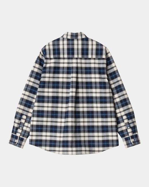 Carhartt Work In Progress Carhartt WIP Women’s Tarbell Check Shirt | Dark Navy / White