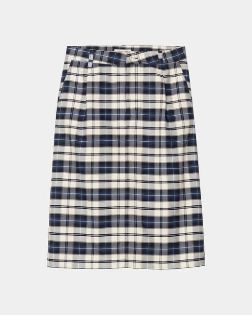 Carhartt Work In Progress Carhartt WIP Women’s Tarbell Check Skirt | Dark Navy / White
