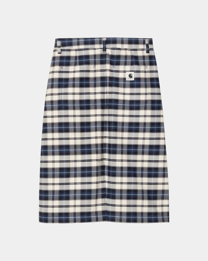 carhartt work in progress Carhartt WIP Women’s Tarbell Check Skirt | Dark Navy / White