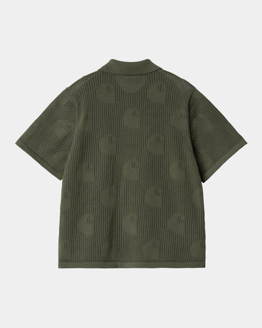 Carhartt Work In Progress Carhartt WIP Women's Temple Knit Shirt | Dollar Green