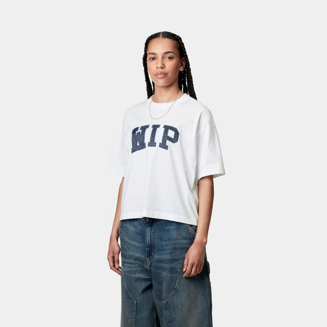 Carhartt Work In Progress Carhartt WIP Women’s WIP T-Shirt | White / Dusky Blue