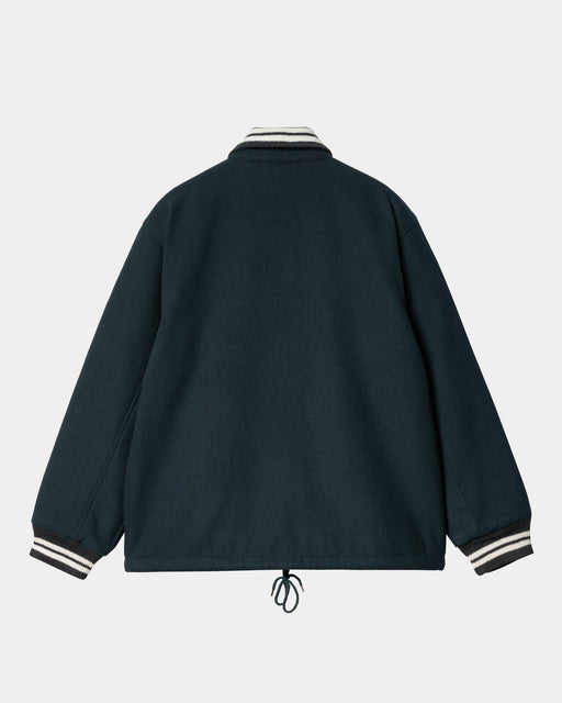 Carhartt Work In Progress Carhartt WIP Wool Coach Jacket | Deep Lagoon / Wax