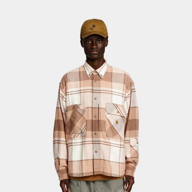 Carhartt Work In Progress Carhartt WIP X INVINCIBLE Work Shirt Max | Coca Mocha