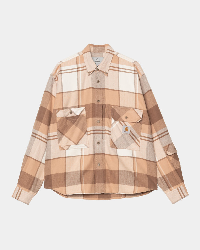 carhartt work in progress Carhartt WIP x INVINCIBLE Work Shirt Max | Coca Mocha