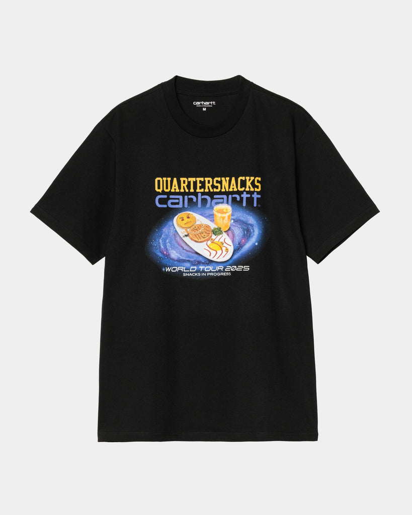carhartt work in progress Carhartt WIP x Quartersnacks World Tour 2025 T-Shirt | Black