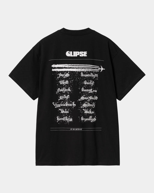 Carhartt Work In Progress CLIPSE X Carhartt WIP S/S Let God Sort Em Out T-Shirt | Black / White