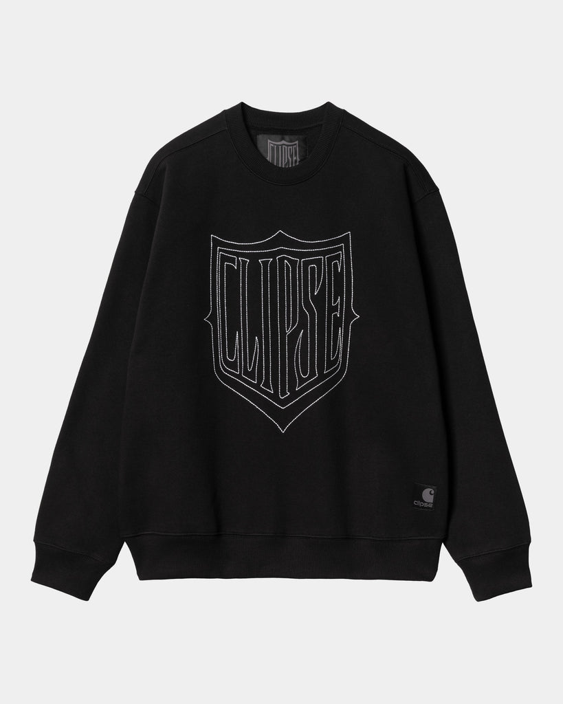 carhartt work in progress CLIPSE x WIP Sweatshirt | Black / White