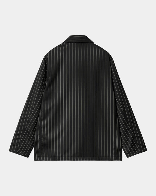 Carhartt Work In Progress Seaton Blazer | Black / Wax Stripe