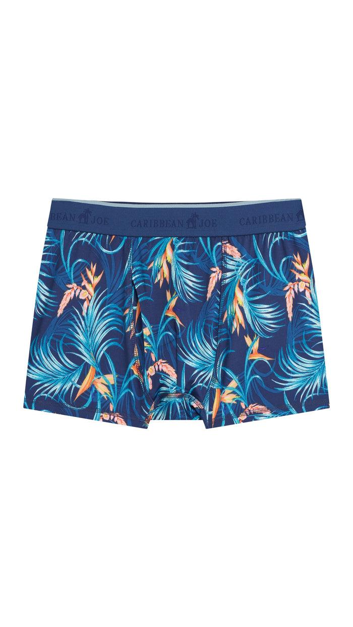 Caribbean Joe Birds Of Paradise Boxer Briefs 3-Pack