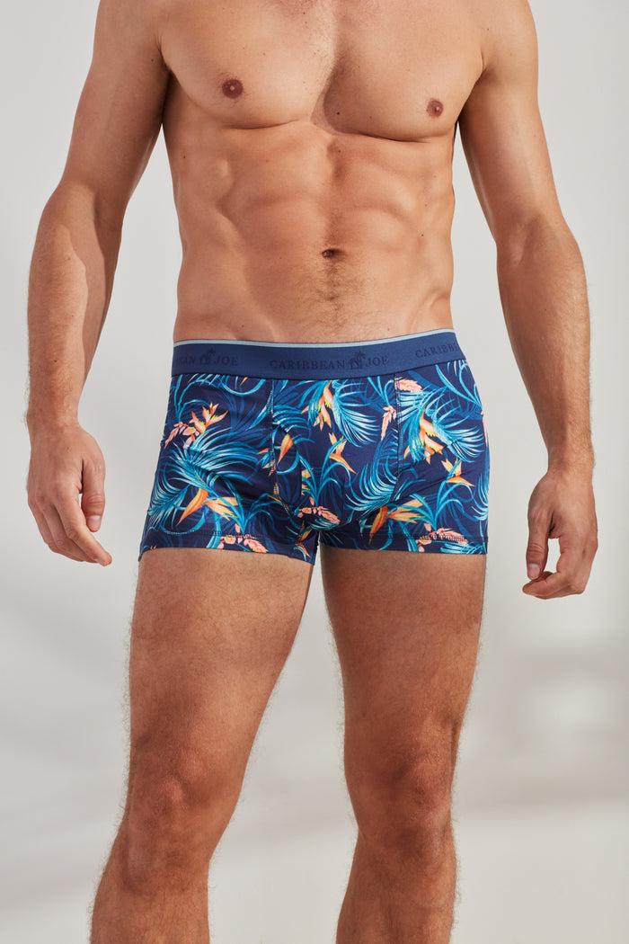 Caribbean Joe Birds Of Paradise Boxer Briefs 3-Pack