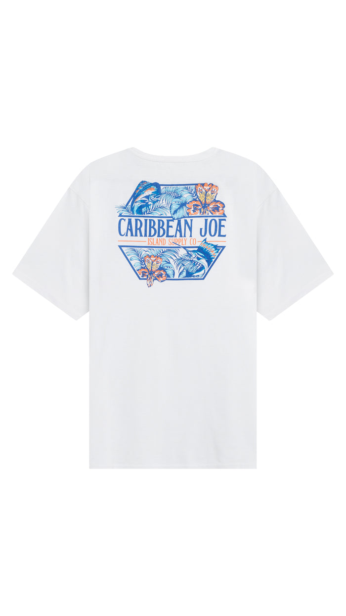 Caribbean Joe Flower Logo Sleep Top