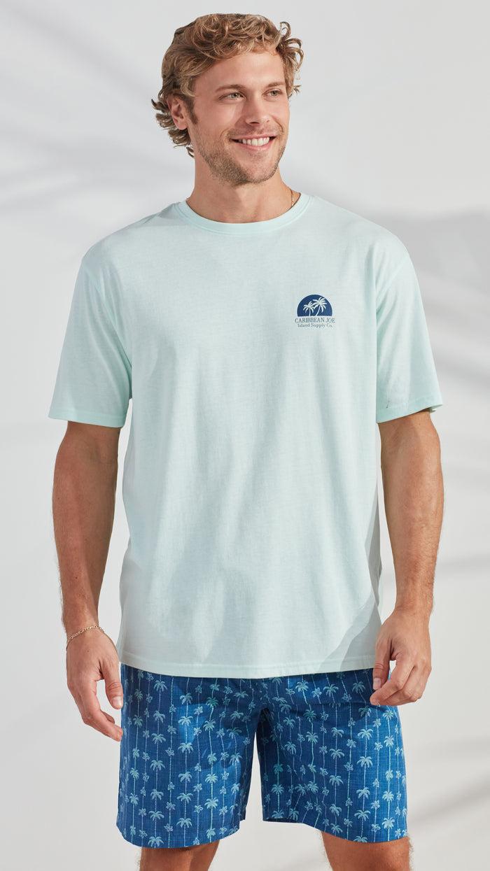Caribbean Joe Island Sunset Short Sleep Set
