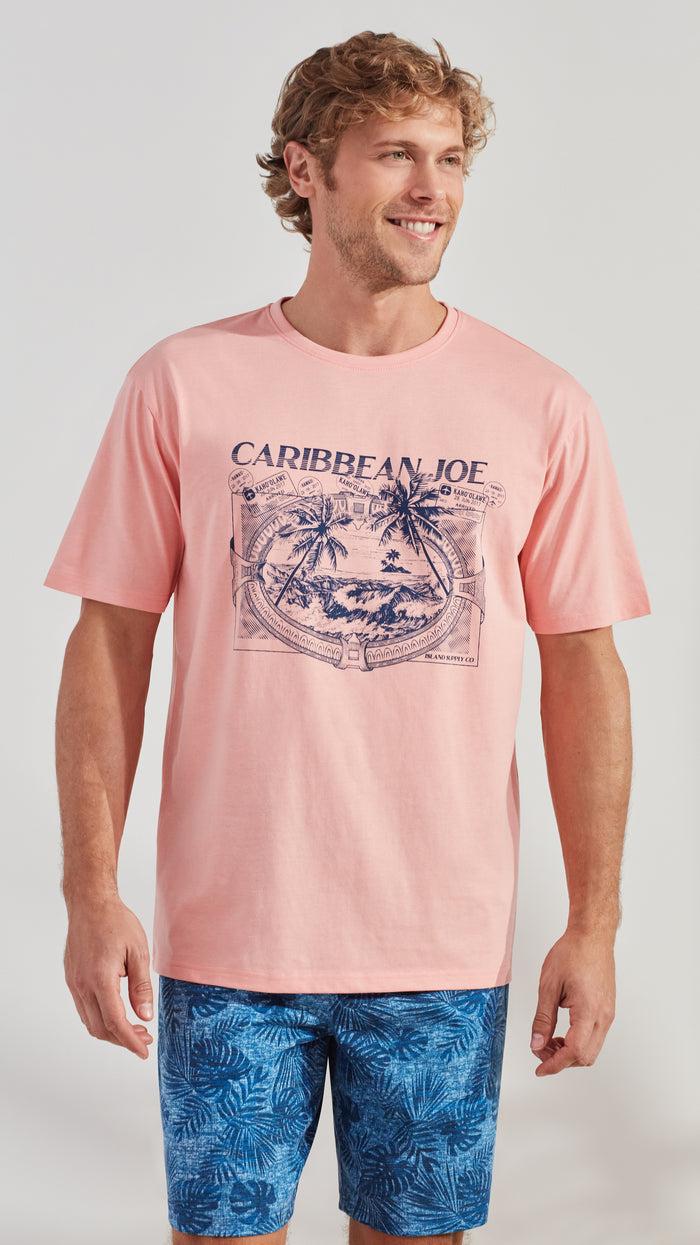 Caribbean Joe Palm Island Sleep Top