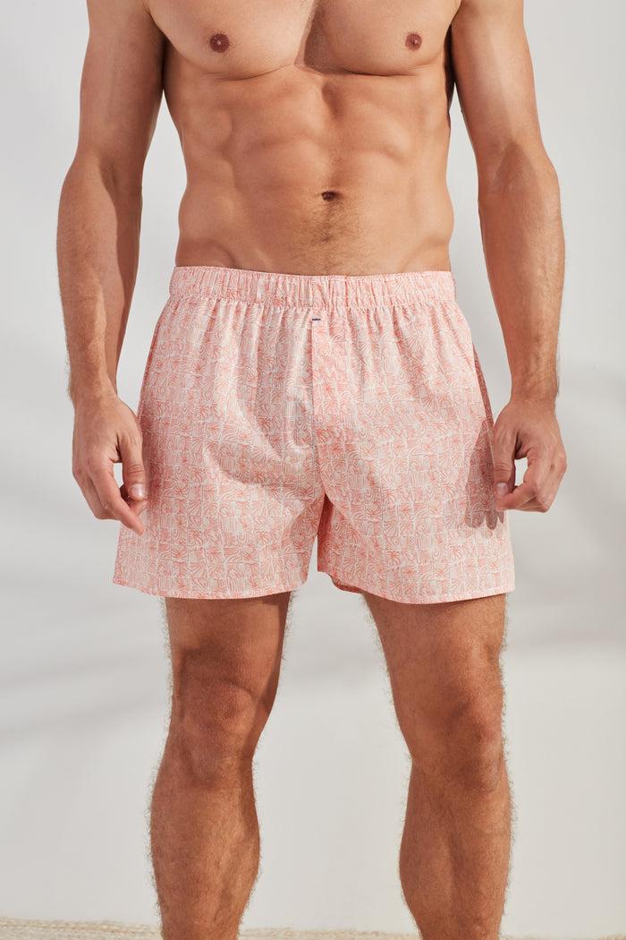 Caribbean Joe Parrot Print Boxers 3-Pack