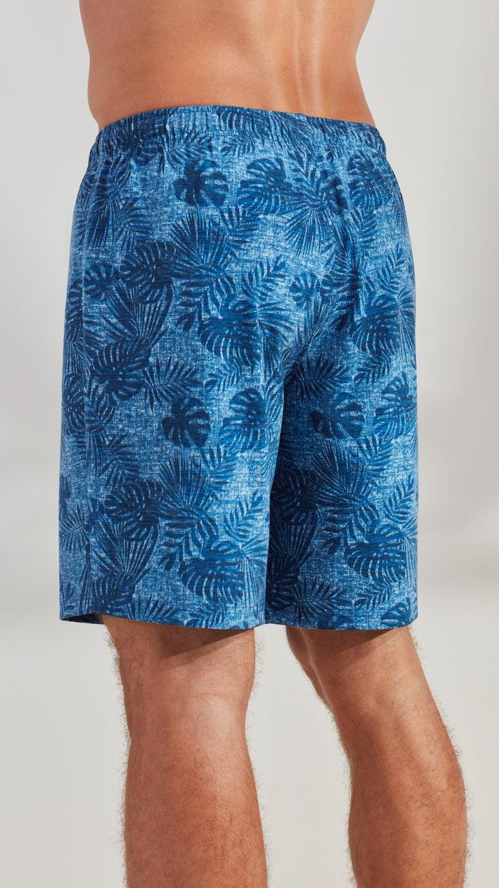Caribbean Joe Short Fronds Printed Sleep Bottom