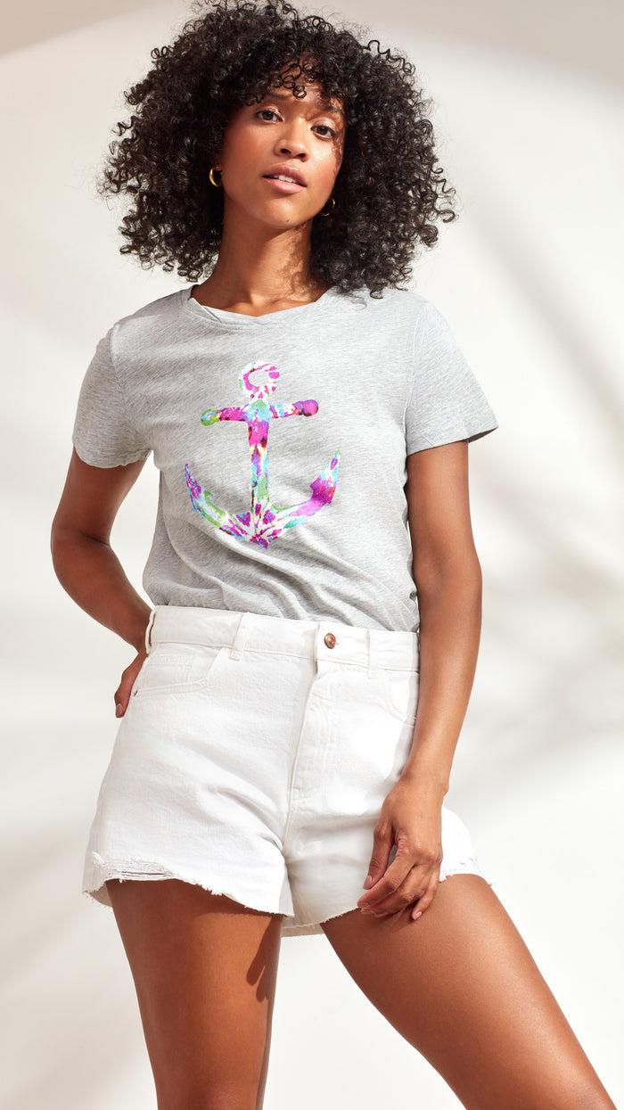 Caribbean Joe Signature Graphic Print Tee