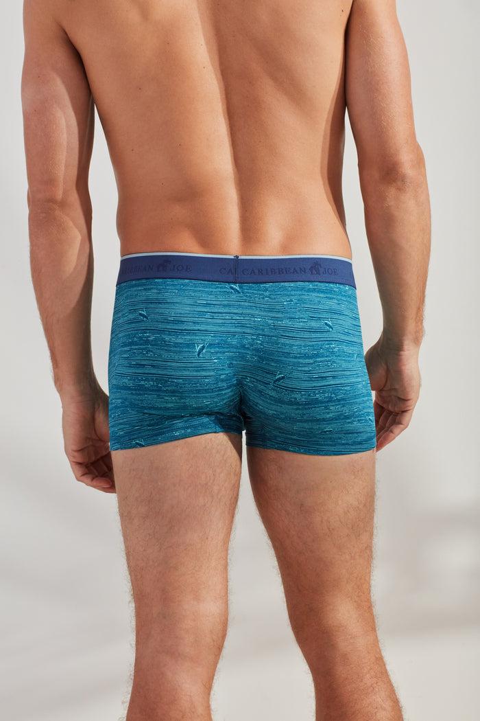 Caribbean Joe Tropical Flora Boxer Briefs 3-Pack